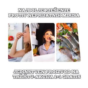 Osvježivač za frižidere koji uklanja neprijatne mirise 1+1 gratis