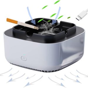 Električna pepeljara sa filterom i osvježivač vazduha -3u1 piksla